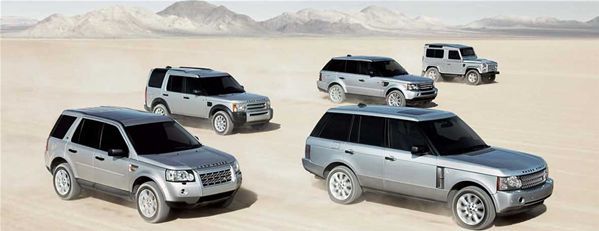 Gama Land Rover