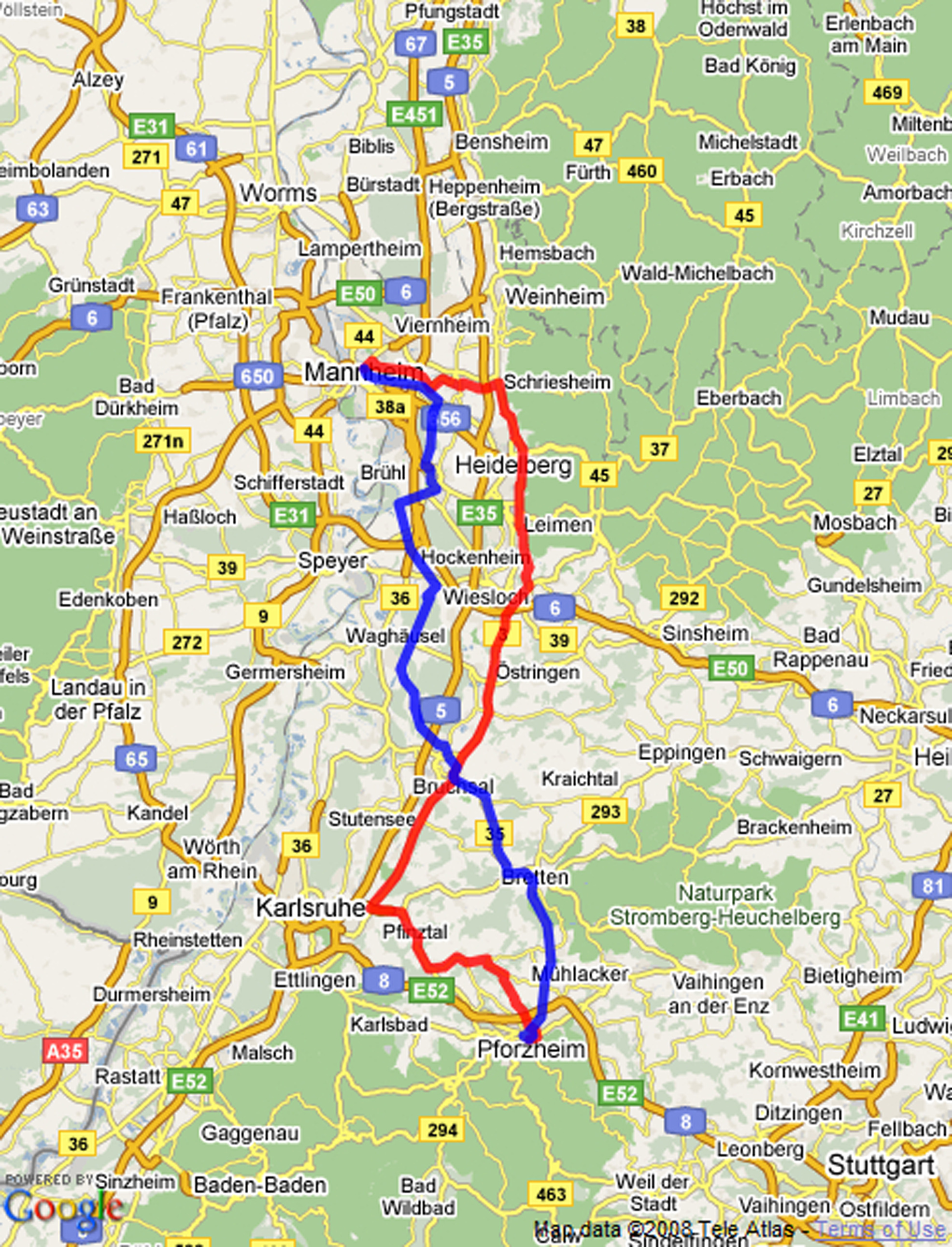 Berth Benz Memorial Route