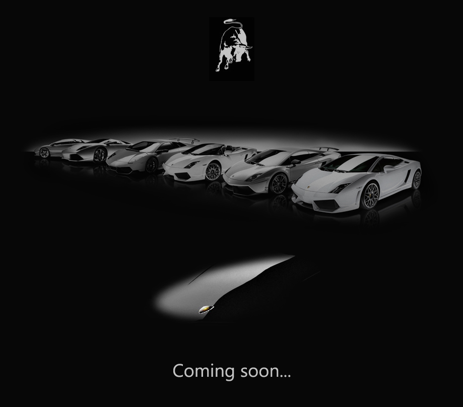 Lamborghini teaser