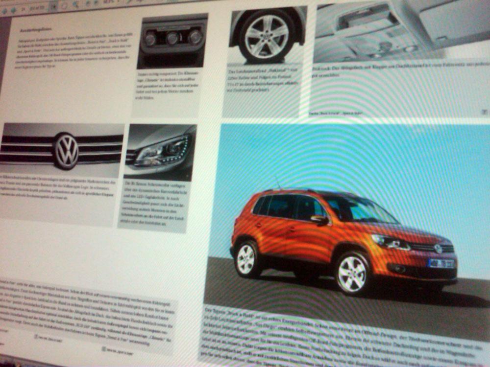 VW Tiguan brosura