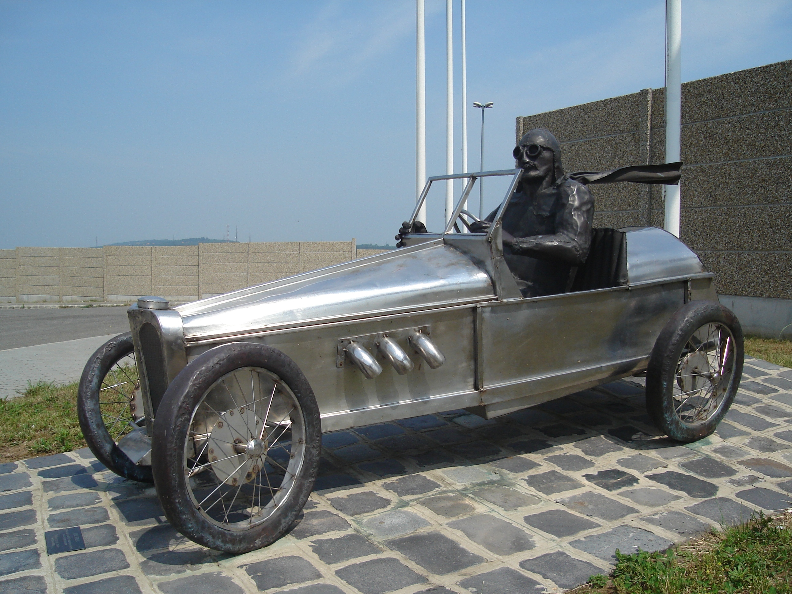 Statuia lui Szisz de la Hungaroring