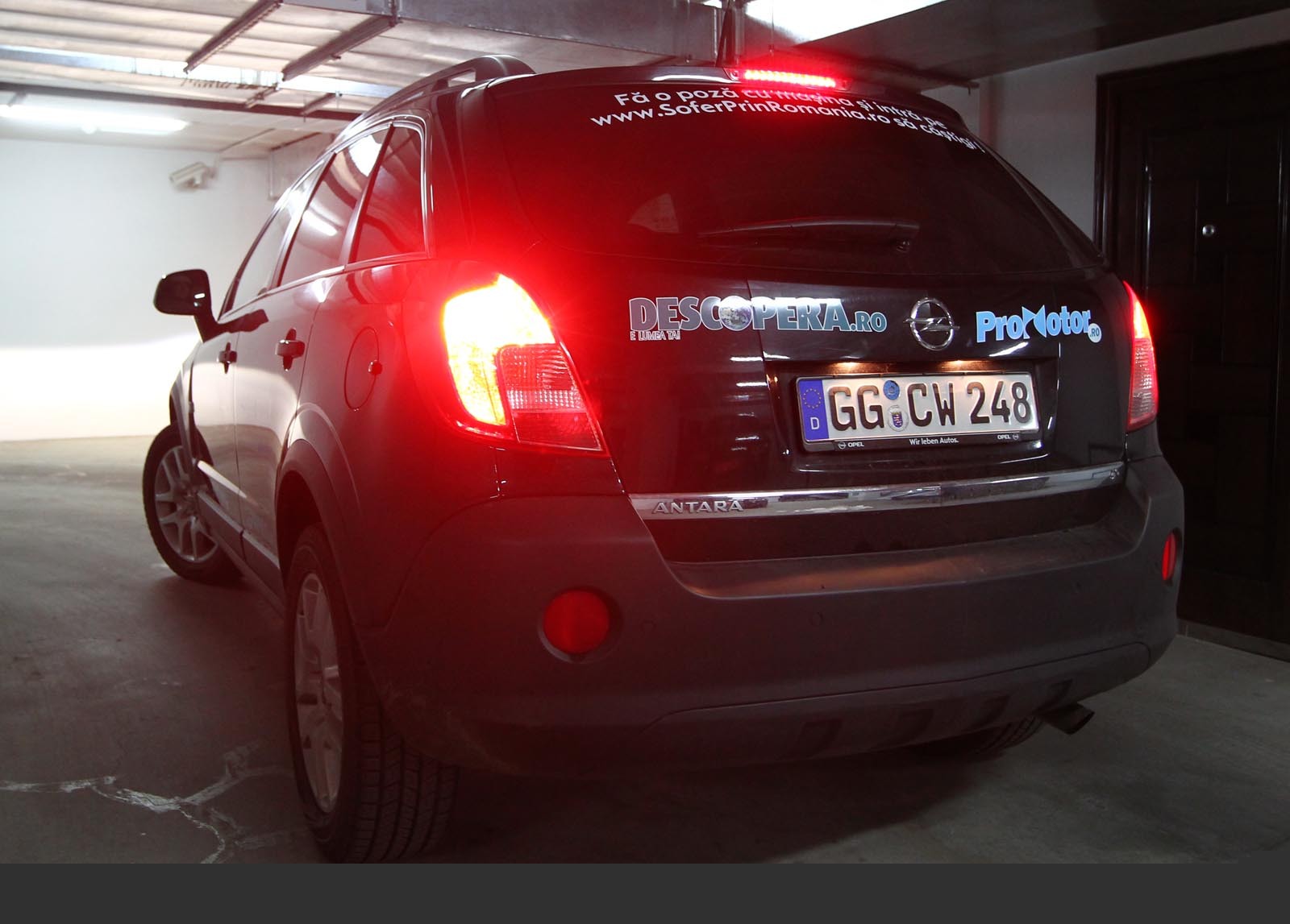Start in cursa SOFER PRIN ROMANIA, cu noul Opel Antara