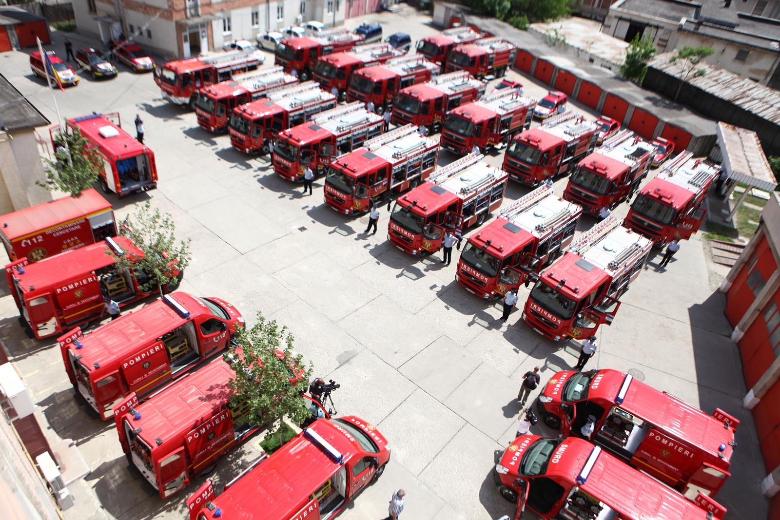 ISU primeste o flota noua de 38 de autospeciale, printre care 6 Opel Movano