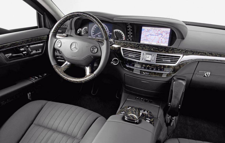 Bordul limuzinei S600 Pullman