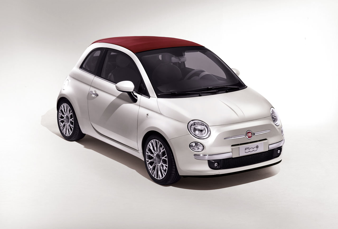 Fiat 500C  nedecapotat