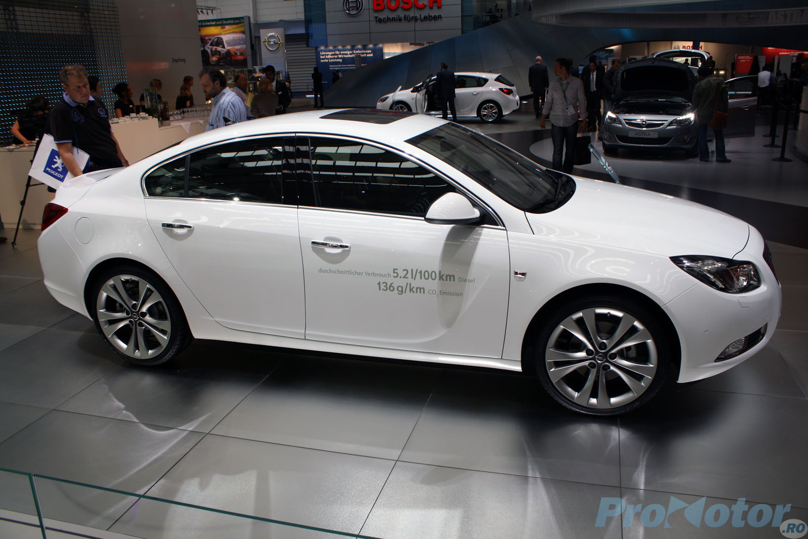 Opel Insignia ecoFLEX - la Frankfurt 2009 a fost inaugurata versiunea de 130 CP