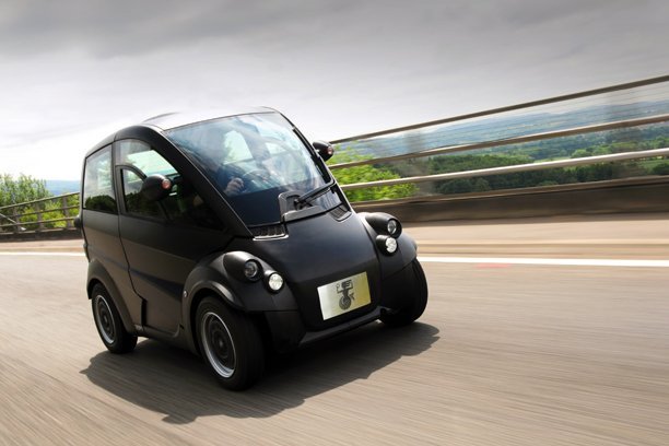 Murray T25 este mai mic decat smar ForTwo, avand 2,4 metri lungime si trei locuri