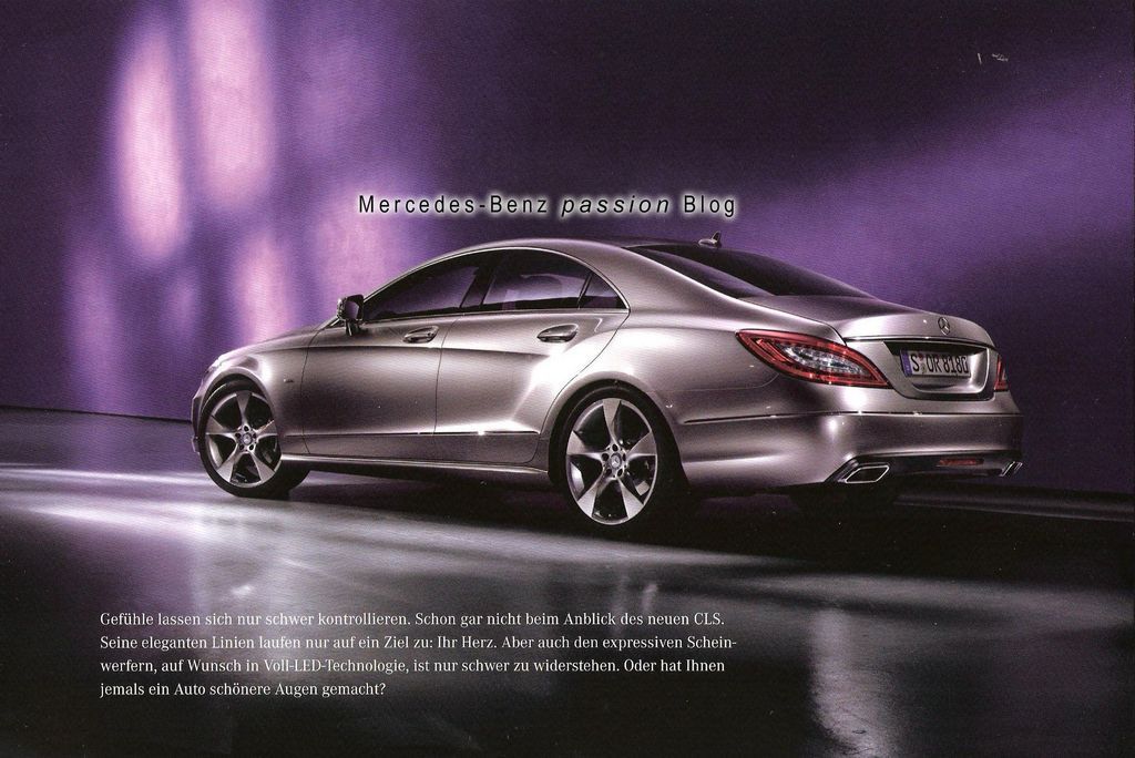 Mercedes CLS spate
