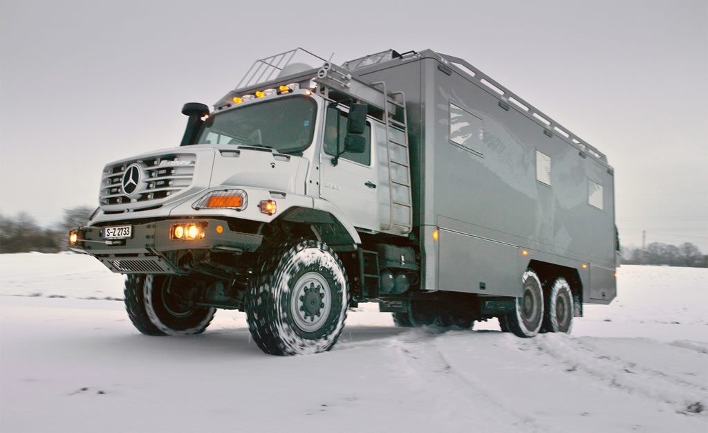 Mercedes-Benz Zetros Camper, comanda pentru un milionar mongolez
