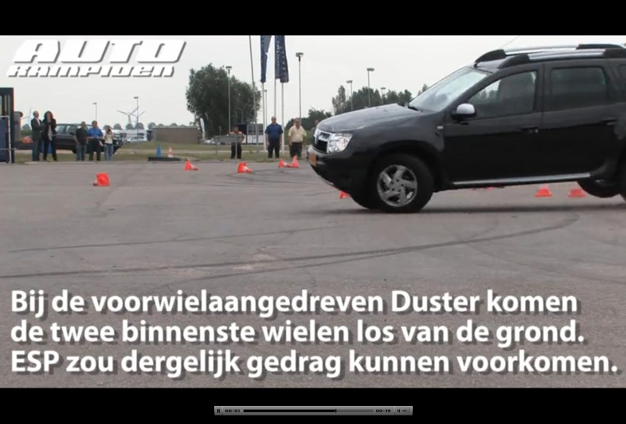 Topaiala in lateral ar putea duce la rasturnare in cazul altor masini si SUV-uri