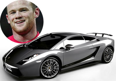 Wayne Rooney - fan Lambo