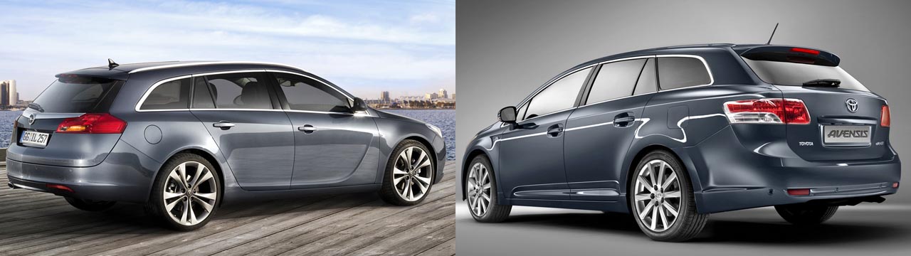 Opel Insignia Sports Tourer vs. Toyota Avensis Cross Sport: germanii dau lectii?