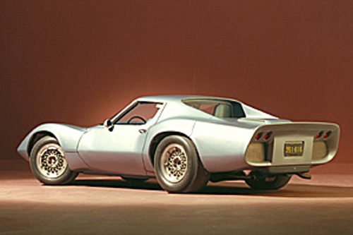 Chevrolet Corvette XP-819 Experimental a fost prototipul unu Corvette cu motor in spate