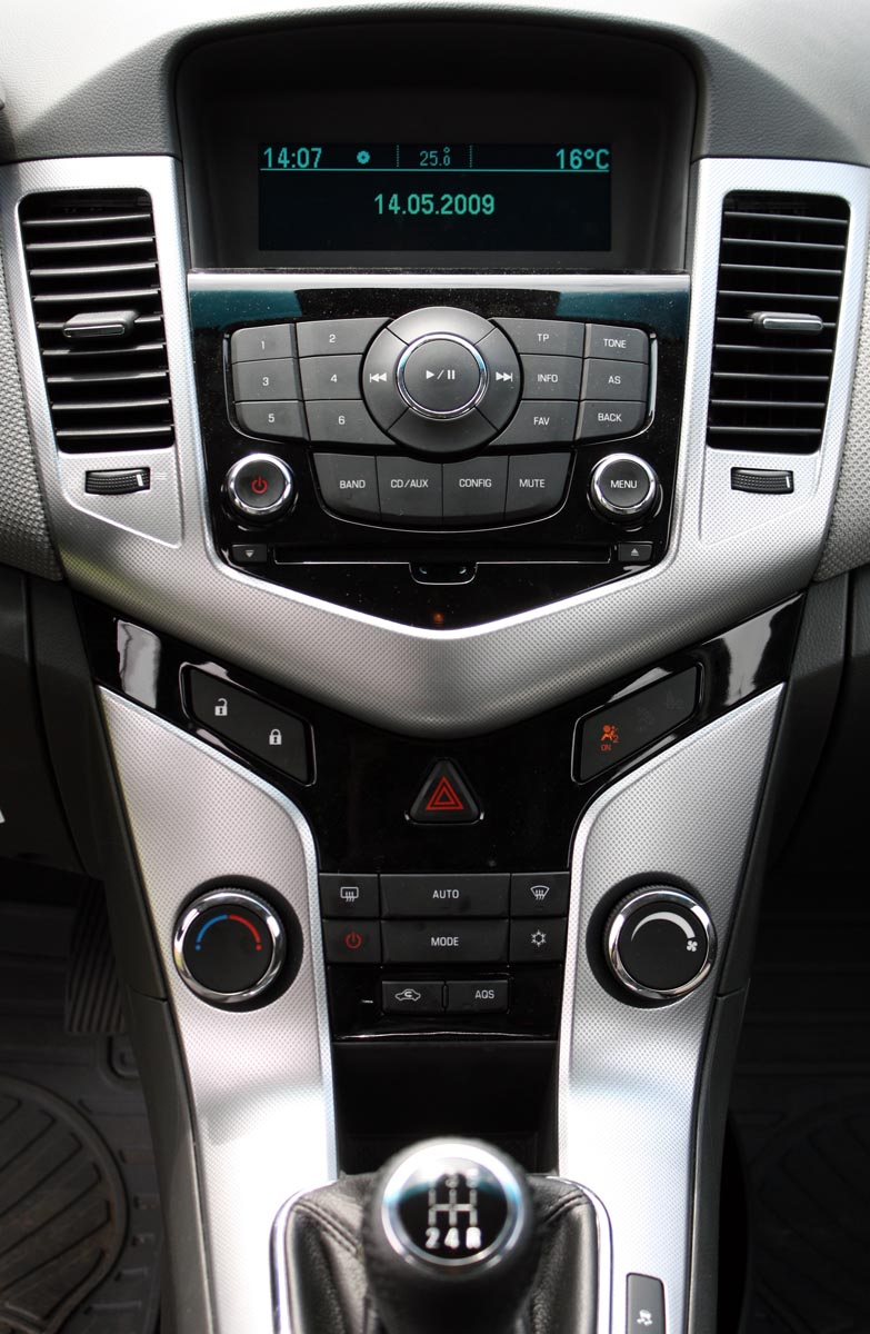 Interior reusit pentru Cruze