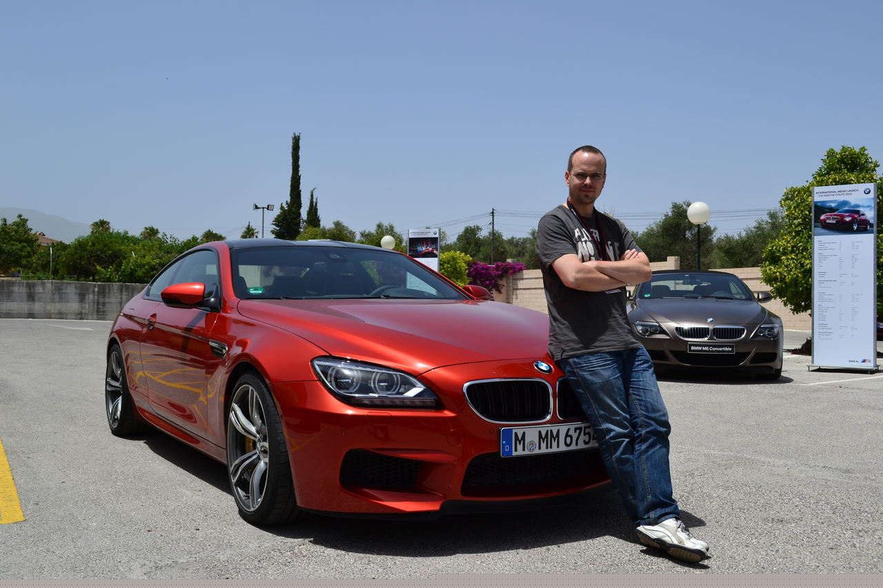 BMW M6 2013 on track
