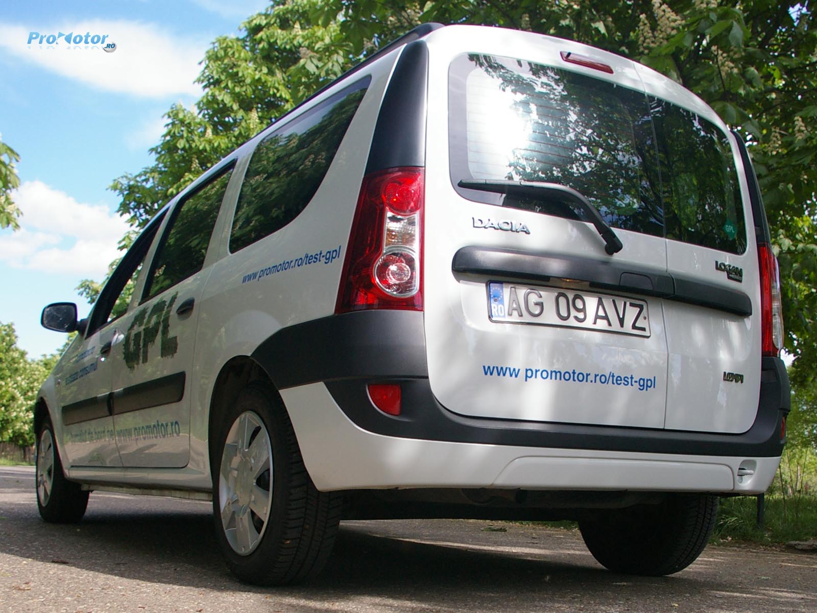 Dacia Logan MCV GPL - dimensiuni mari