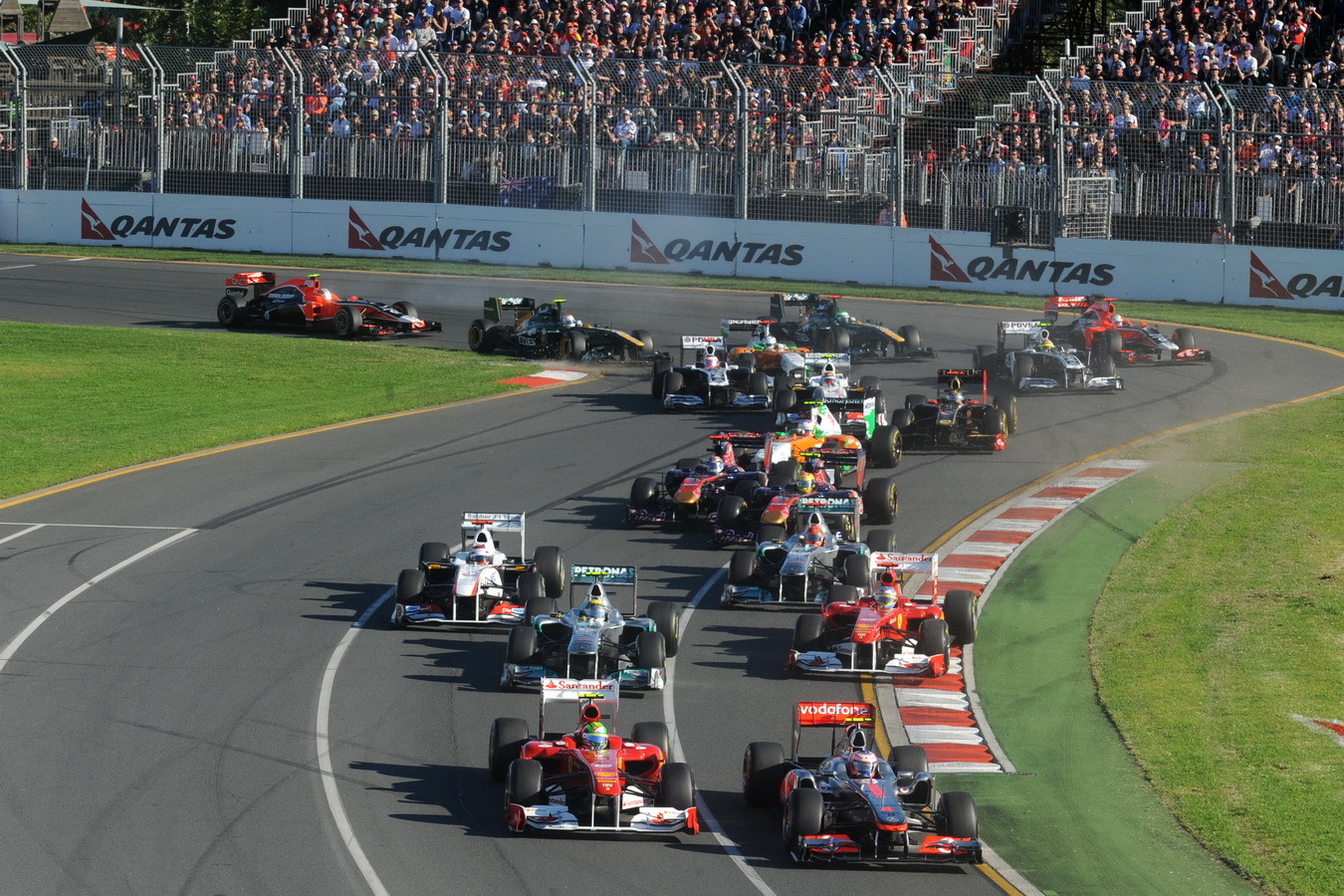 Start în Marele Premiu al Australiei