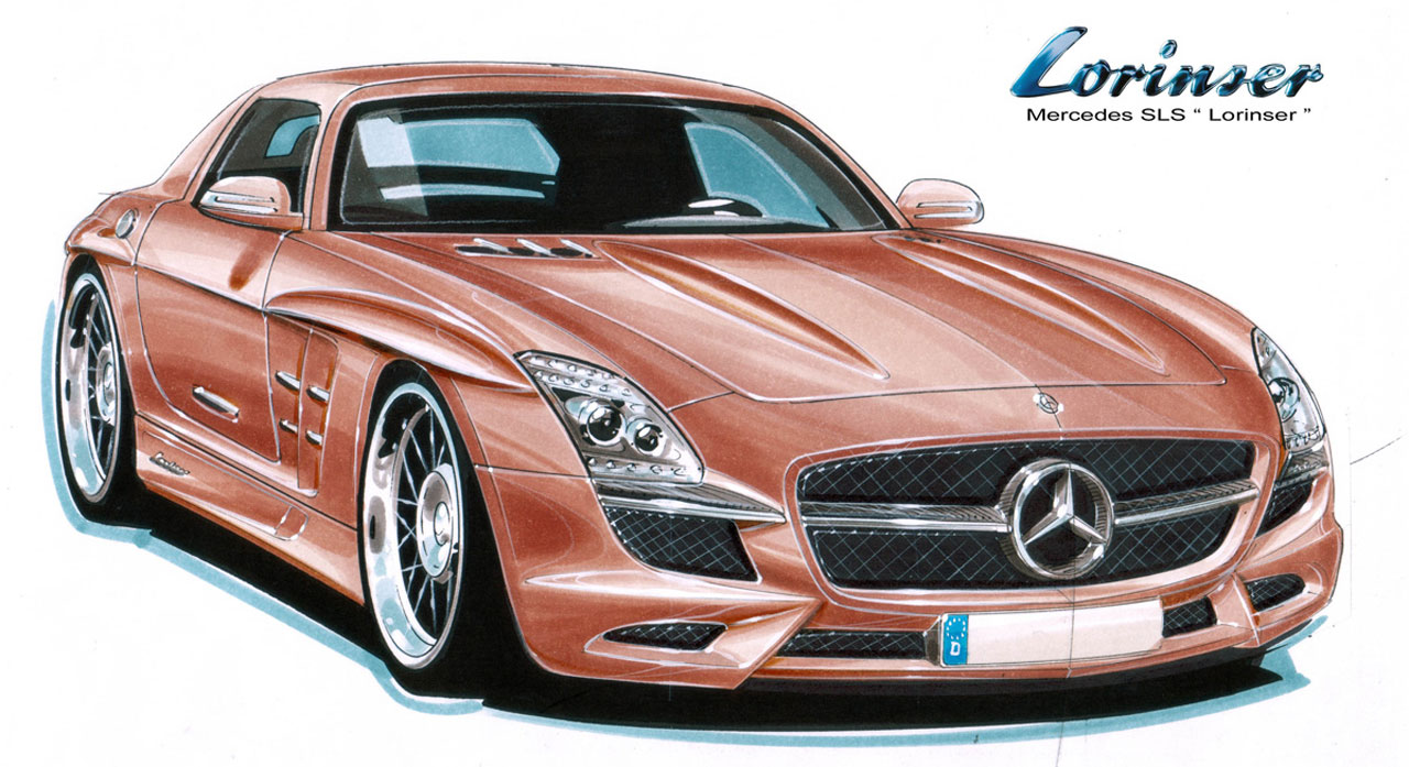 Tuning cuminte la SLS