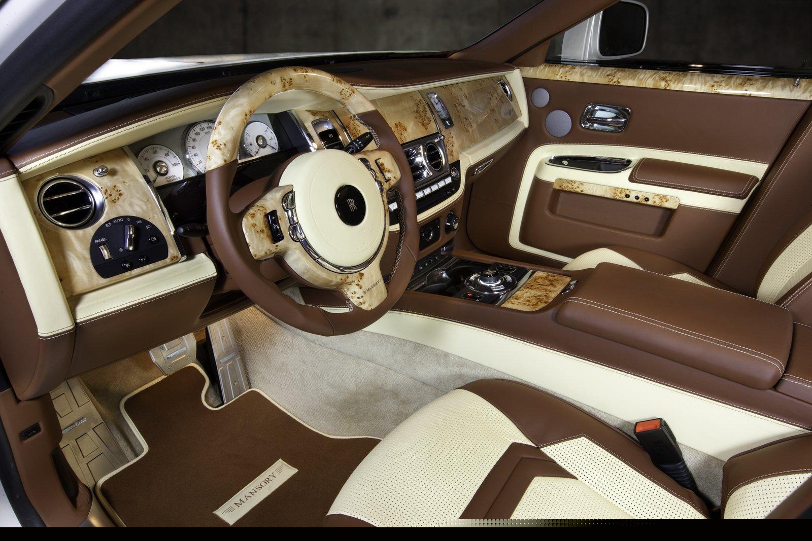 Mansory White interior