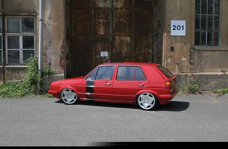 VW Golf 2 cu motor de Trabant