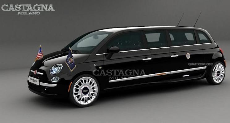 Castagna a realizat o limuzina Fist 500 LimoCity, de 5,3 metri lungime