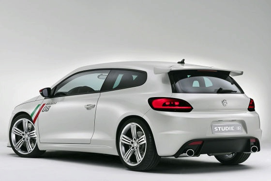 VW Scirocco - difuzor si eleron posterior