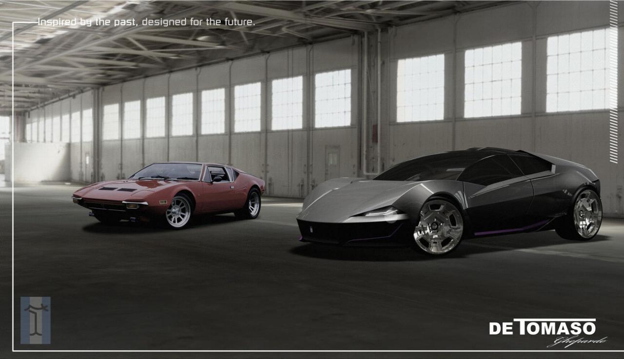 Deocamdata, De Tomaso Ghepardo exista doar virtual, fiind inspirat de Pantera