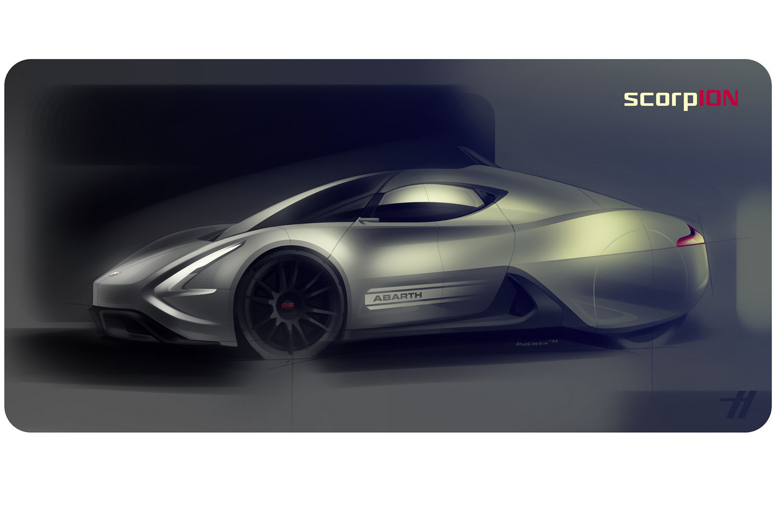 Deocamdata stim doar ca IED Abarth Scorp-Ion are cate un motor electric in fiecare roata