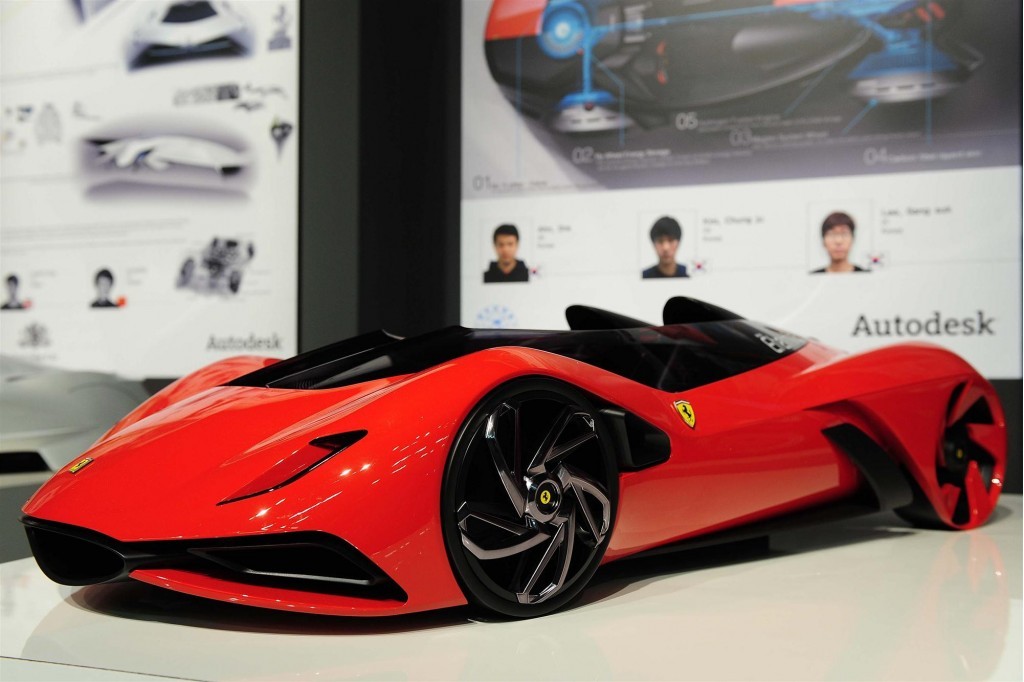 Ferrari Eternita, creatia coreenilor de la Universitatea Hongik din Seoul
