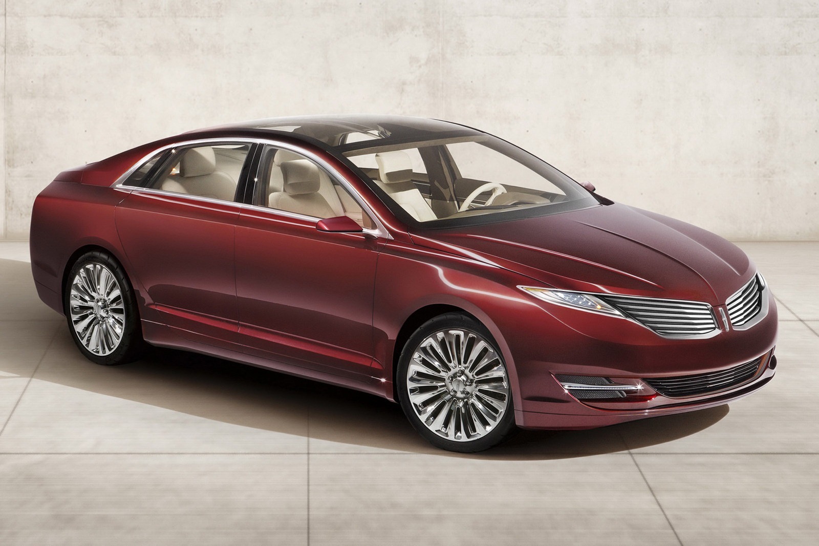 Lincoln MKZ Concept anunta o berlina premium de 5 metri lungime, cu un stil fresh