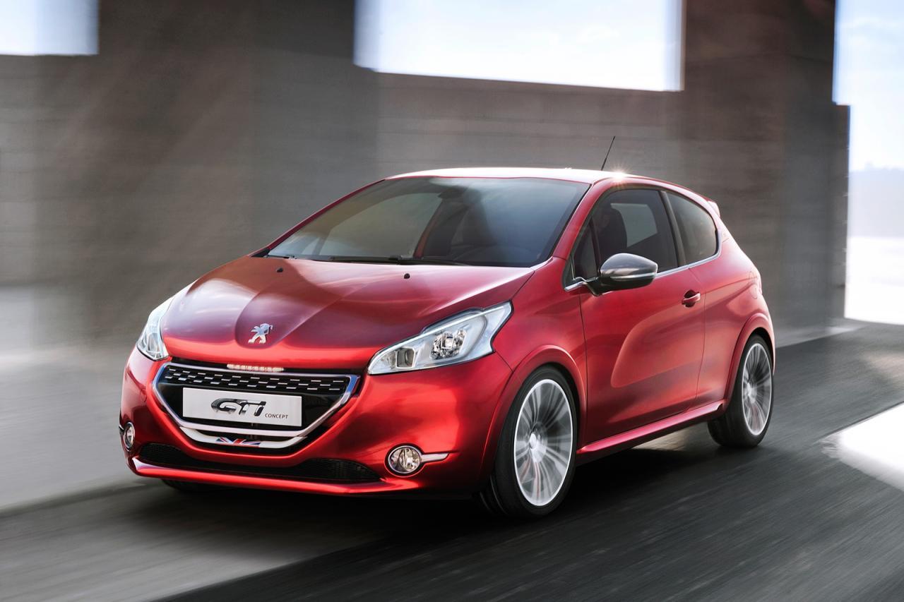 Peugeot 208 GTi Concept este prezentat in premiera mondiala la Geneva 2012